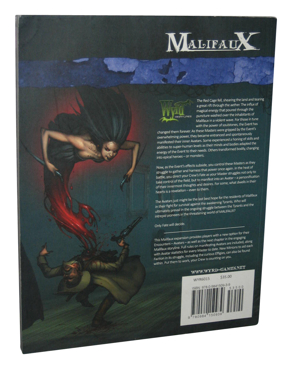 Wyrd Miniatures Twisting Fates Malifaux Expansion Rulebooks Paperback Book