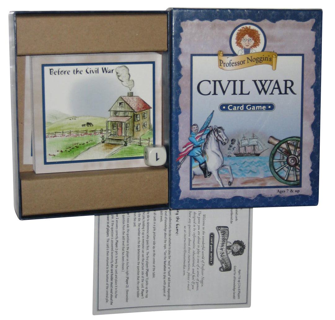 Professor Noggin's Civil War Trivia Card Game