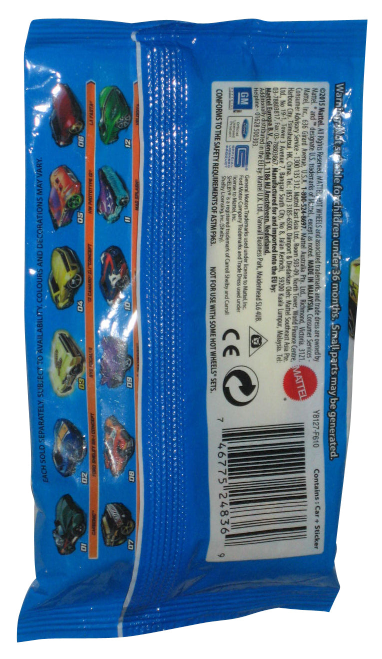 Hot Wheels Mystery Models (2015) Mattel Toy Car w/ Sticker - (1 Blind Pack)