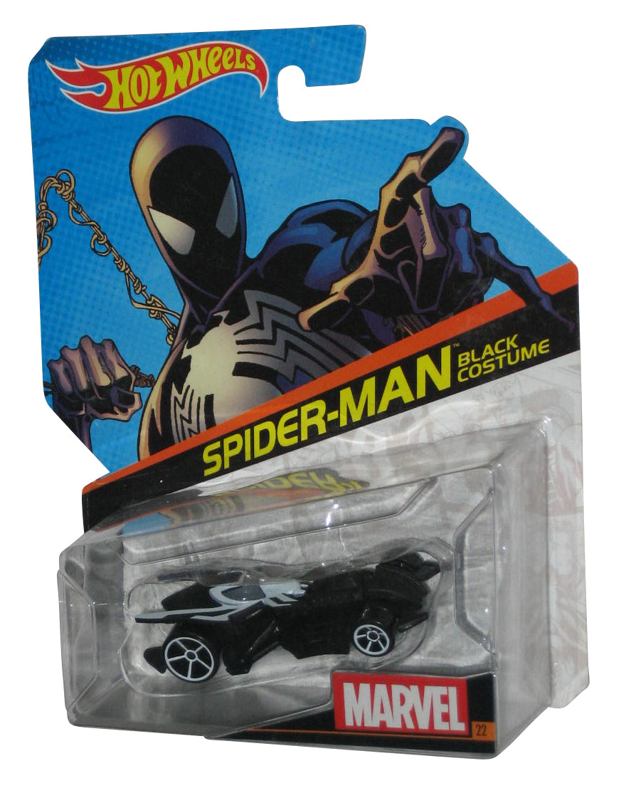 Marvel Spider-Man Black Costume (2014) Hot Wheels Toy Car #22