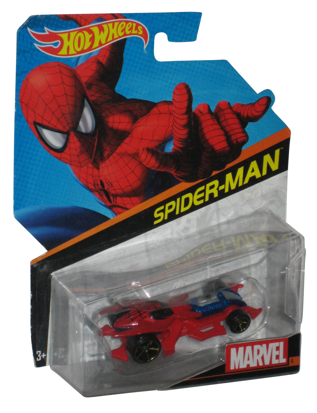 Marvel Comics Hot Wheels Spider-Man (2014) Mattel Character Cars Toy #4