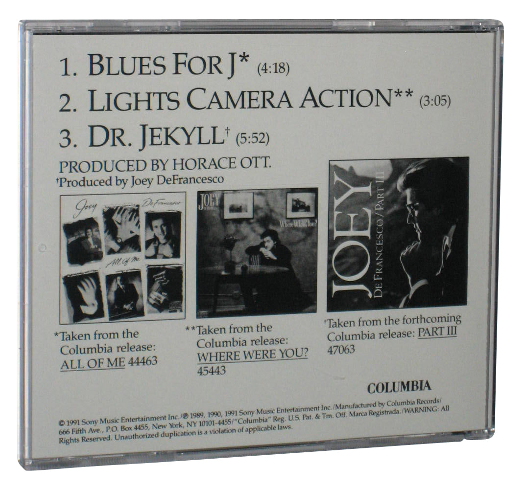 Joey DeFrancesco Excerpts From The Story Thus Far And To Come Music CD