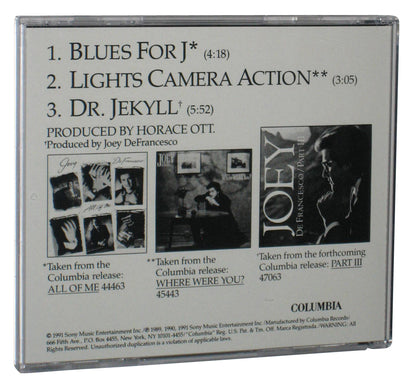 Joey DeFrancesco Excerpts From The Story Thus Far And To Come Music CD