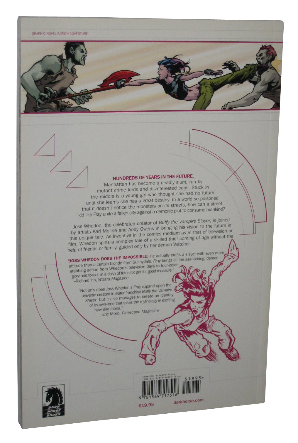 Fray Dark Horse Paperback Book - ( Joss Whedon)