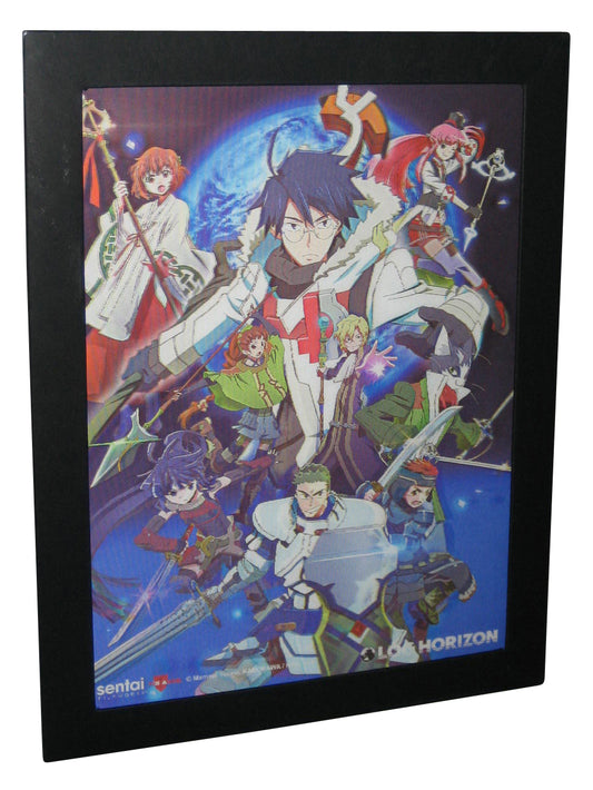 Log Horizon Season 2 Anime 3D Lenticular 9 x 12" Framed Wall Art Poster