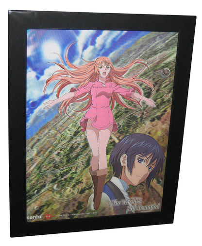The World is Still Beautiful Anime 3D Lenticular 9 x 12" Framed Wall Art Poster