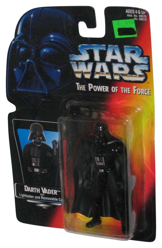 Star Wars Power of The Force (1995) Red Card Darth Vader 3.75 Inch Figure - (Damaged Packaging)