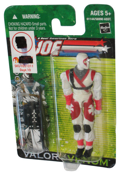 GI Joe Valor vs Venom (2004) Hasbro Storm Shadow White & Red 3.75 Inch Figure