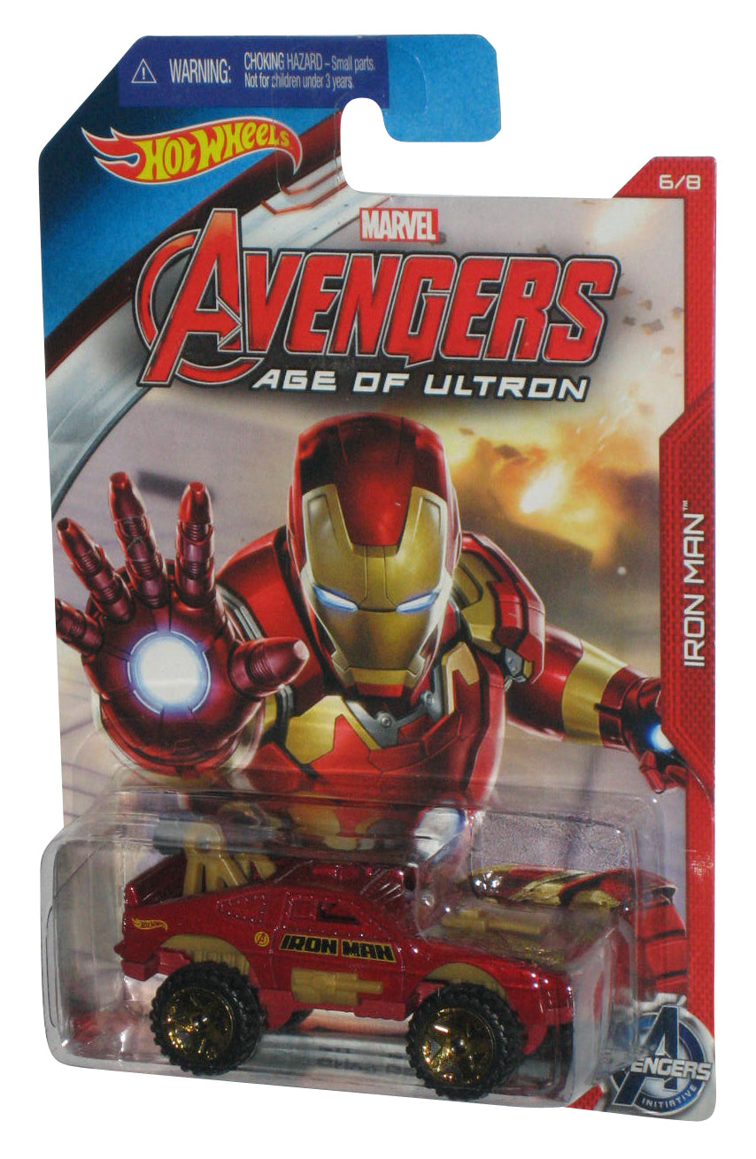 Marvel The Avengers Age of Ultron Iron Man Sting Rod (2014) Hot Wheels Toy Car 6/8
