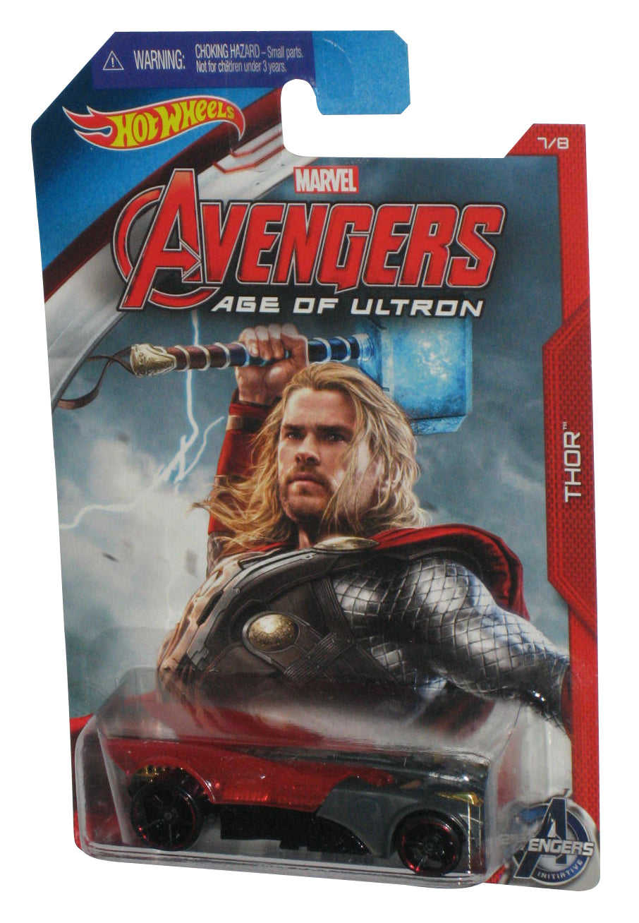 Marvel The Avengers Age of Ultron Thor Buzz Bomb (2014) Hot Wheels Toy Car #7/8