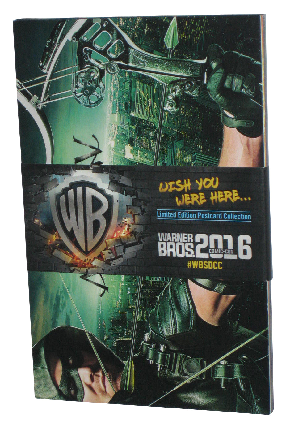 Warner Bros. 2016 WBSDCC Comic-Con Limited Edition DC TV Series Postcard Set - (18 Post Cards)