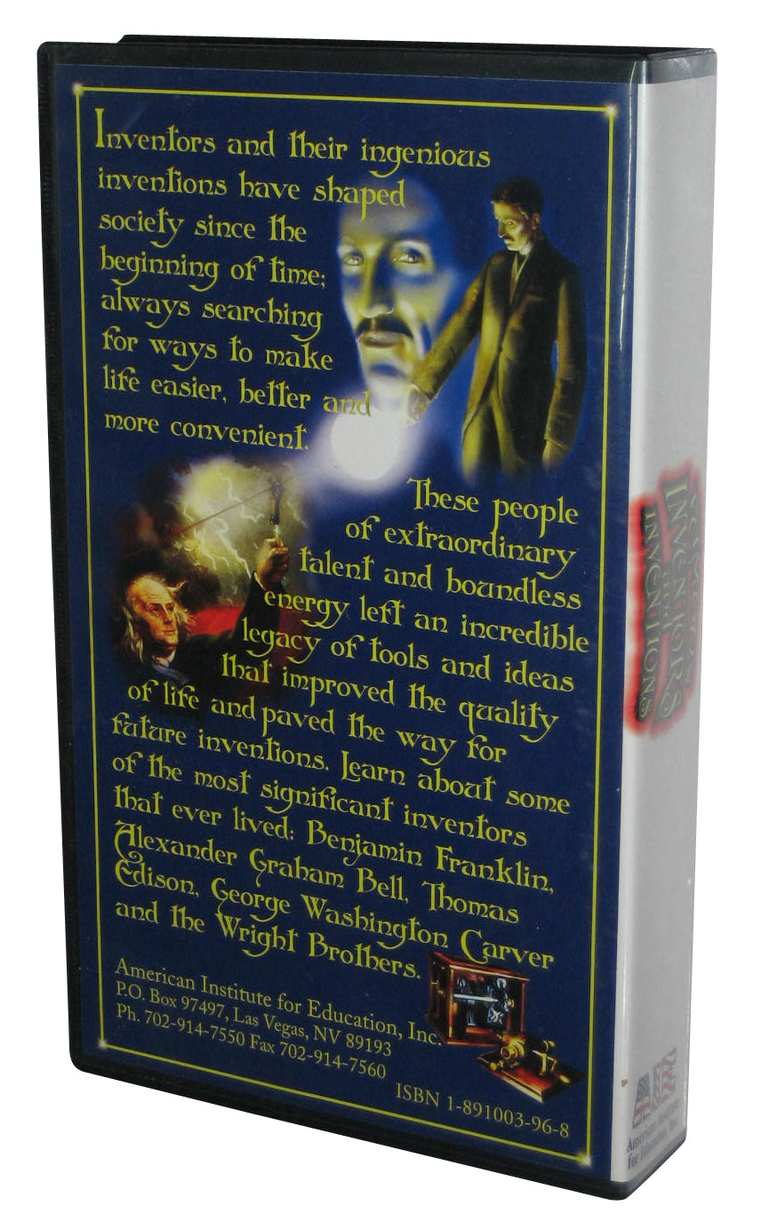 Famous Inventors And Inventions American Institute For Education VHS Tape