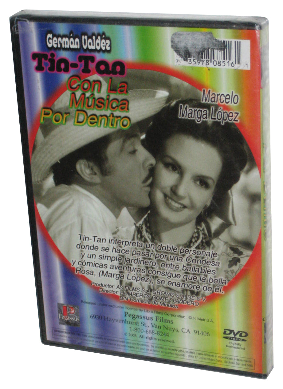 German Valdez Tin-Tan Con La Musica Por Dentro DVD - (Marcelo Marga Lopez)