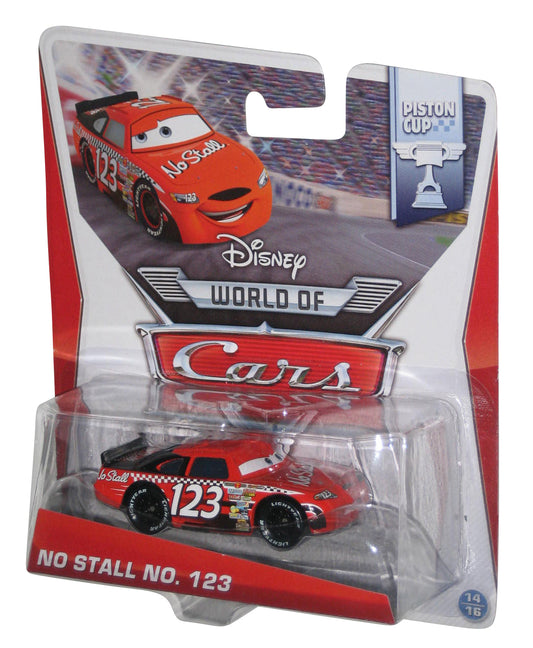 Disney Pixar World of Cars Movie No Stall No. 123 Piston Cup Toy Car -