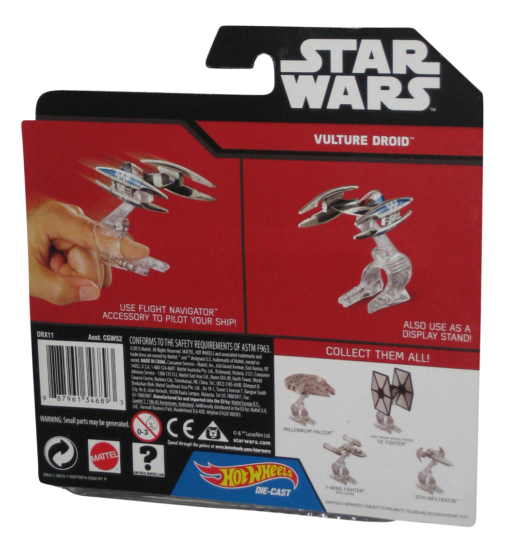 Star Wars Hot Wheels Vulture Droid (2015) Mattel Starship Vehicle Toy