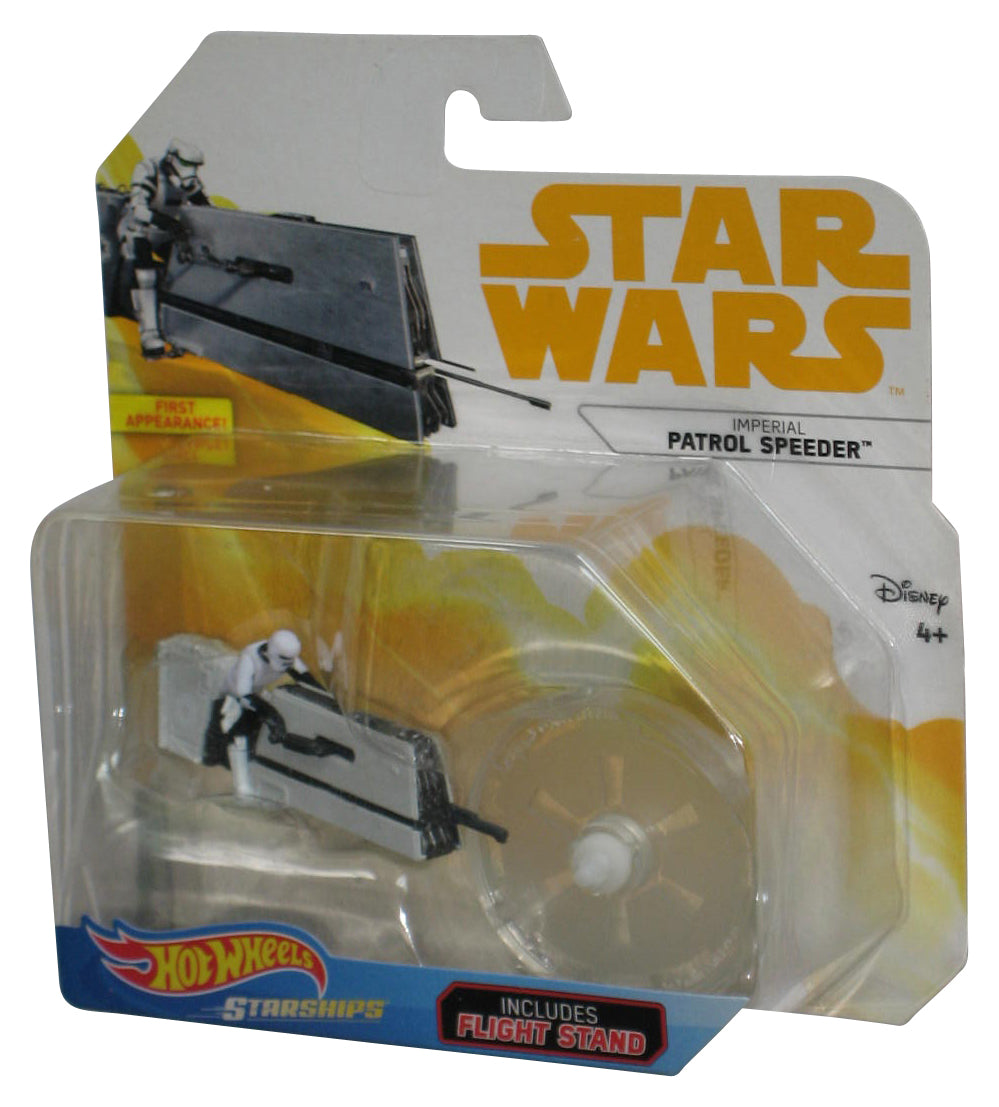 Star Wars Hot Wheels Imperial Patrol Speeder Starships Die-Cast Vehicle Toy
