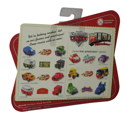 Disney Cars Mini Adventures Race Rods Lightning McQueen & Chick Hicks Toy Car Set