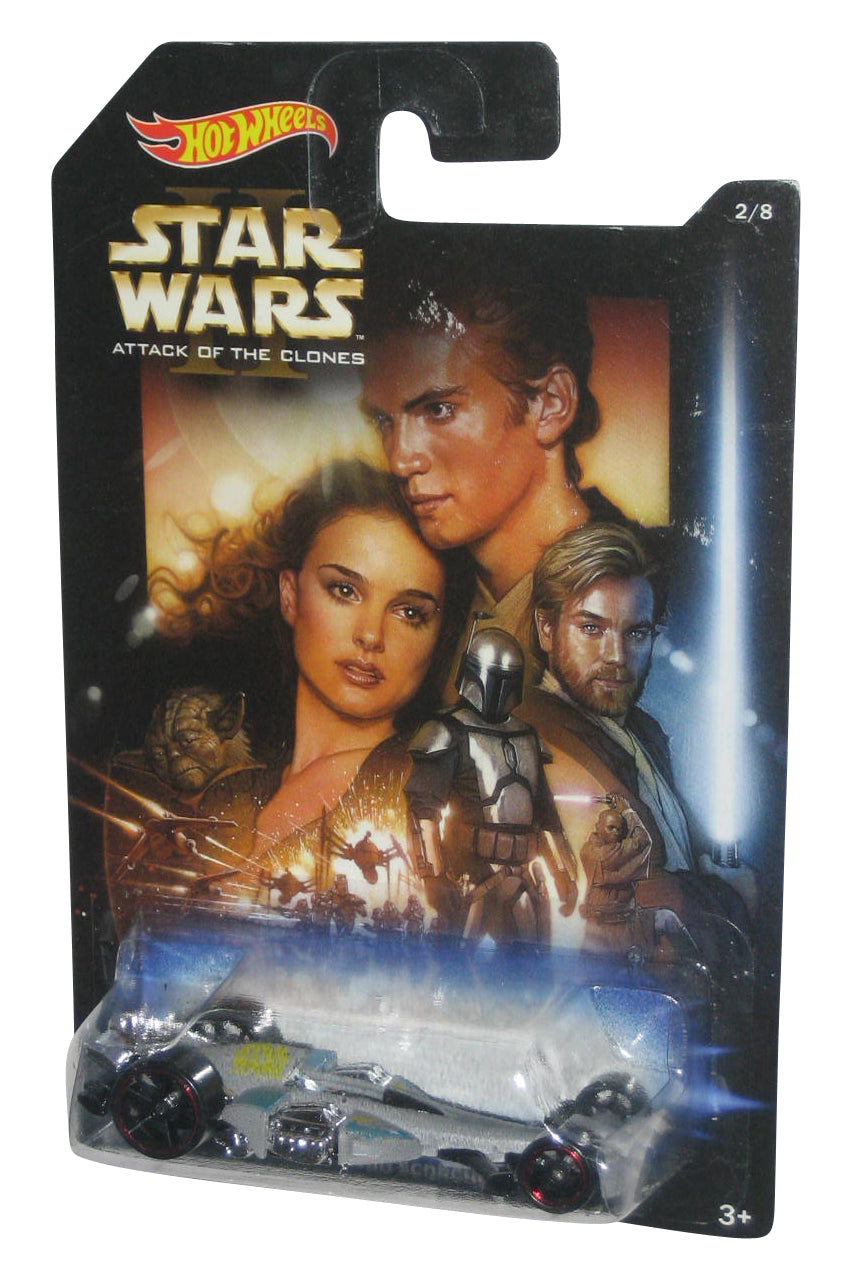 Star Wars Hot Wheels (2014) Attack of The Clones Nitro Scorcher Toy Car 2/8 -