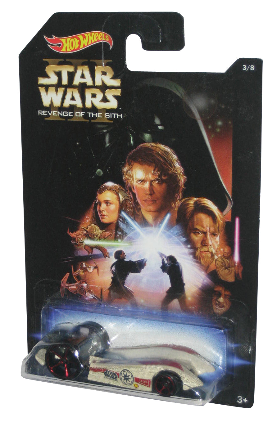 Star Wars Hot Wheels (2014) Revenge of The Sith Duel Fueler Toy Car 3/8
