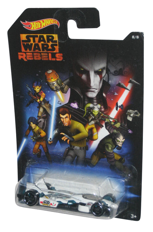 Star Wars Hot Wheels (2014) Rebels Jet Threat 3.0 Toy Car 8/8