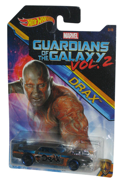 Marvel Hot Wheels Guardians of The Galaxy Vol. 2 (2016) Drax Rivited Toy Car 2/8