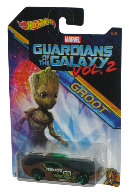Marvel Hot Wheels Guardians of The Galaxy Vol. 2 (2016) Groot Solar Reflex Toy Car 5/8