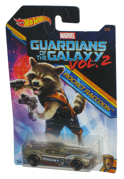 Marvel Hot Wheels Guardians of The Galaxy Vol. 2 (2016) Fast Fish Rocket Raccoon Toy Car 3/8
