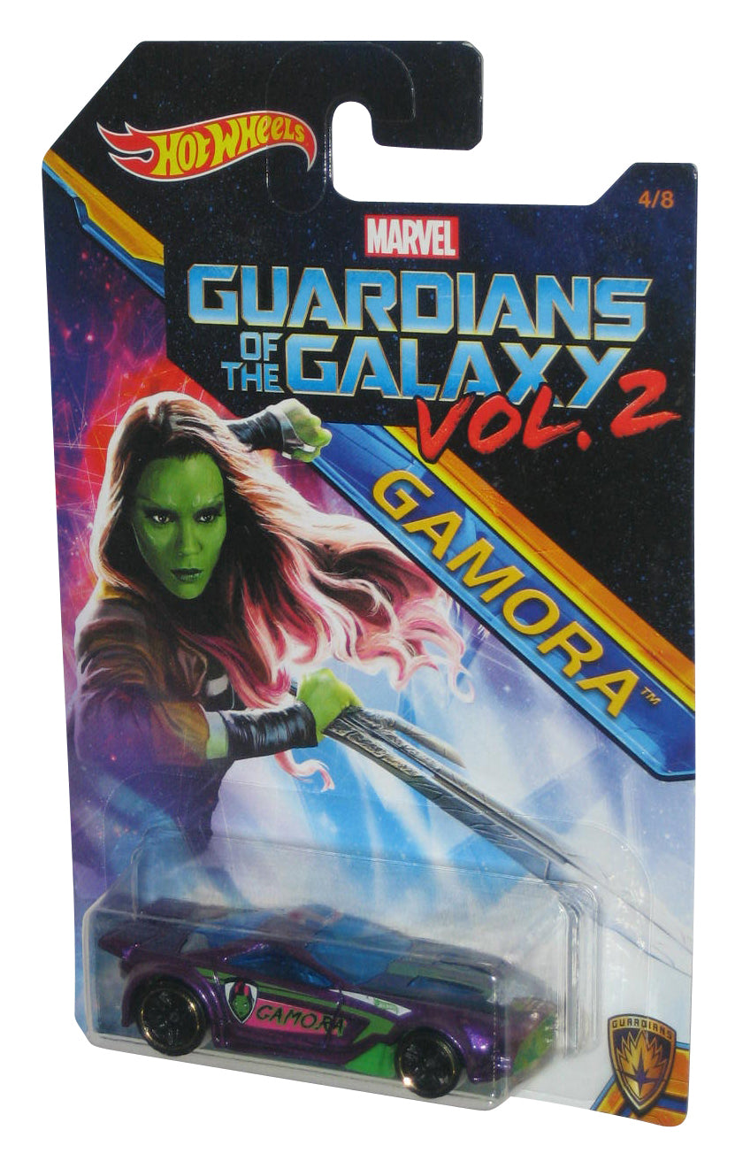 Marvel Hot Wheels Guardians of The Galaxy Vol. 2 (2016) Gamora Scorcher Toy Car 4/8
