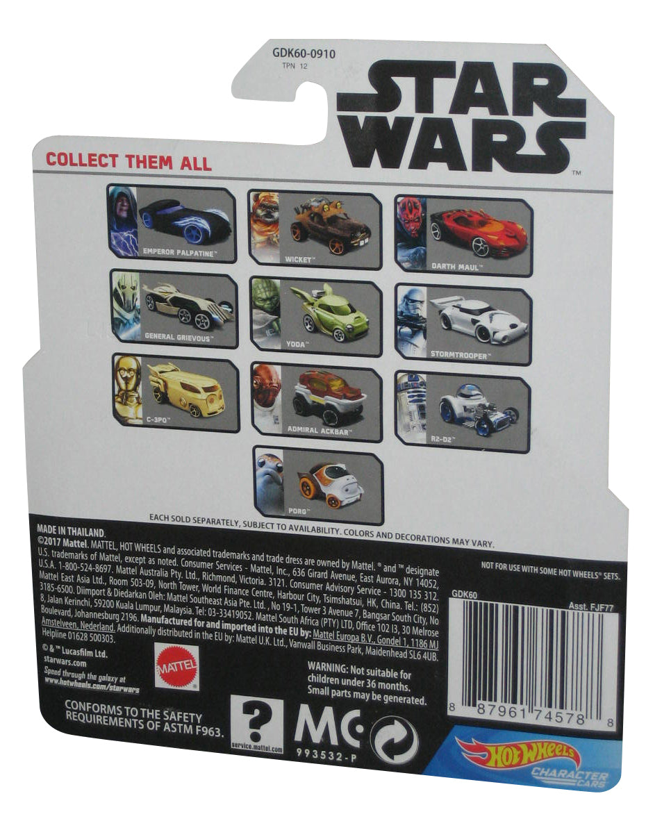 Star Wars Obi-Wan Kenobi (2017) Hot Wheels Character Cars Die-Cast Toy Car - (Cracked Plastic)