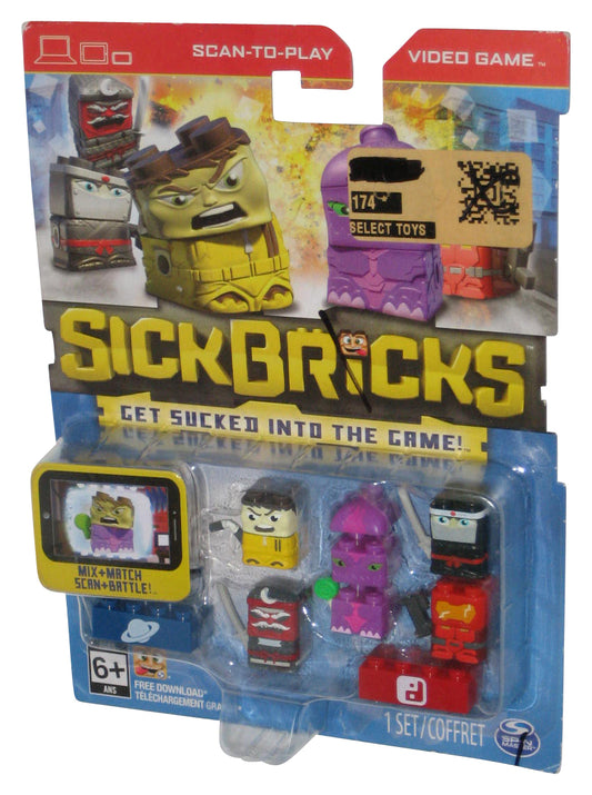 Sick Bricks Team Character Ninja vs Space Toy Mini Figure 5-Pack