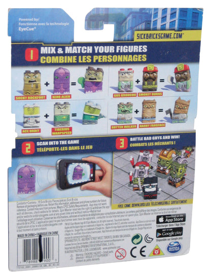 Sick Bricks Team Character Ninja vs Space Toy Mini Figure 5-Pack