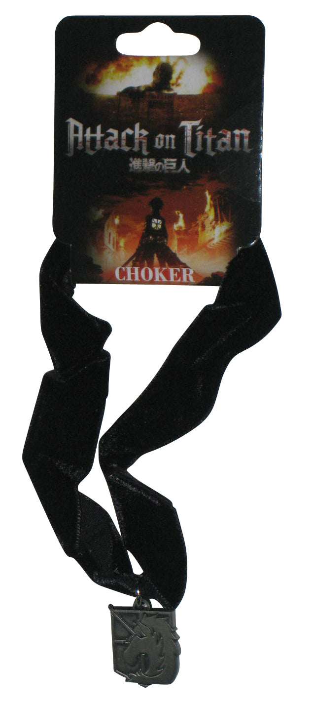 Attack On Titan Men's Military Police Regiment Anime Choker GE-36479