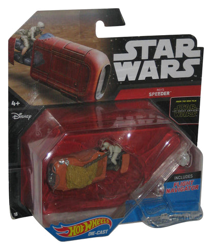 Star Wars Force Awakens Hot Wheels (2015) Rey's Speeder Starships Toy