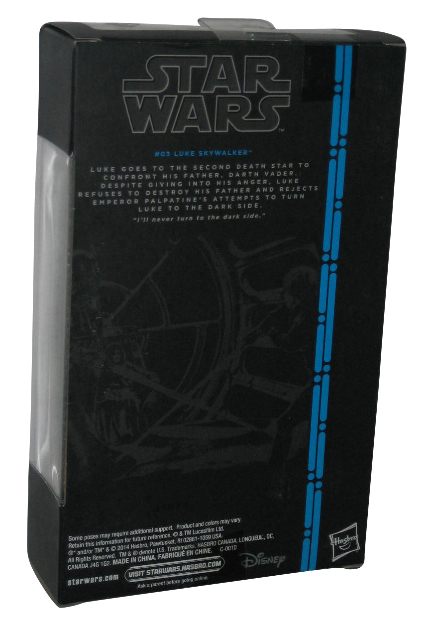 Star Wars The Black Series (2013) Luke Skywalker Jedi Knight 6-Inch Action Figure #03