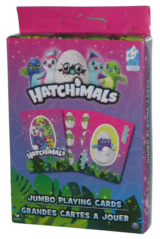 Hatchimals Cardinal Games Jumbo Kids Playing Cards