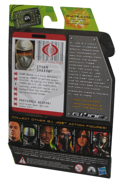 GI Joe The Rise of Cobra (2009) Storm Shadow Arctic Assault 3.75 Inch Action Figure