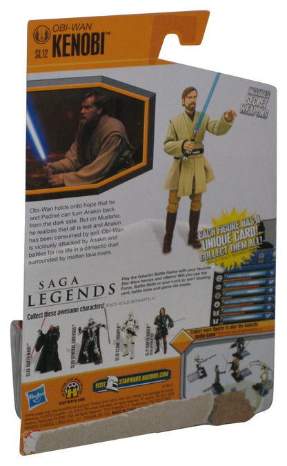Star Wars Saga Legends (2010) Obi-Wan Kenobi Action Figure SL12 - (Plastic Small Dent)