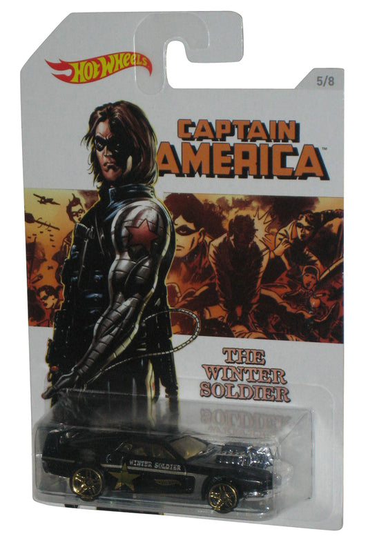 Marvel Hot Wheels Rivited Captain America Winter Soldier Die-Cast Toy Car 5/8