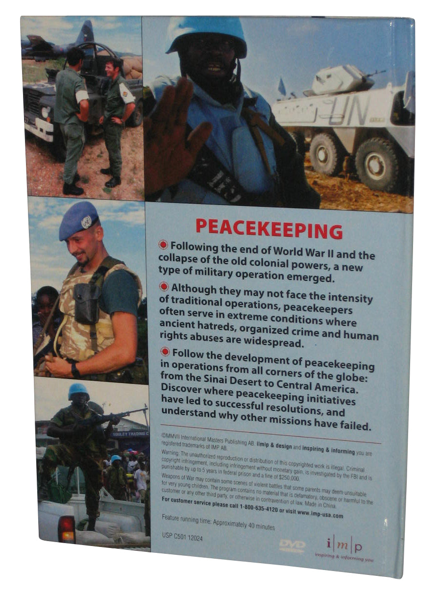 Peacekeeping Weapons of War Military Army DVD
