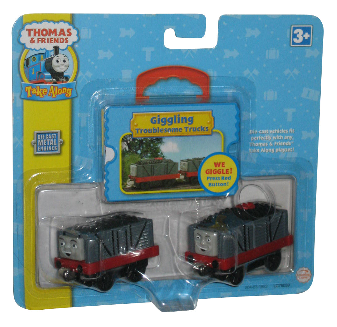 Thomas Tank Engine & Friends (2007) Take Along Giggling Troublesome Trucks Die-Cast Toy Train 2-Pack