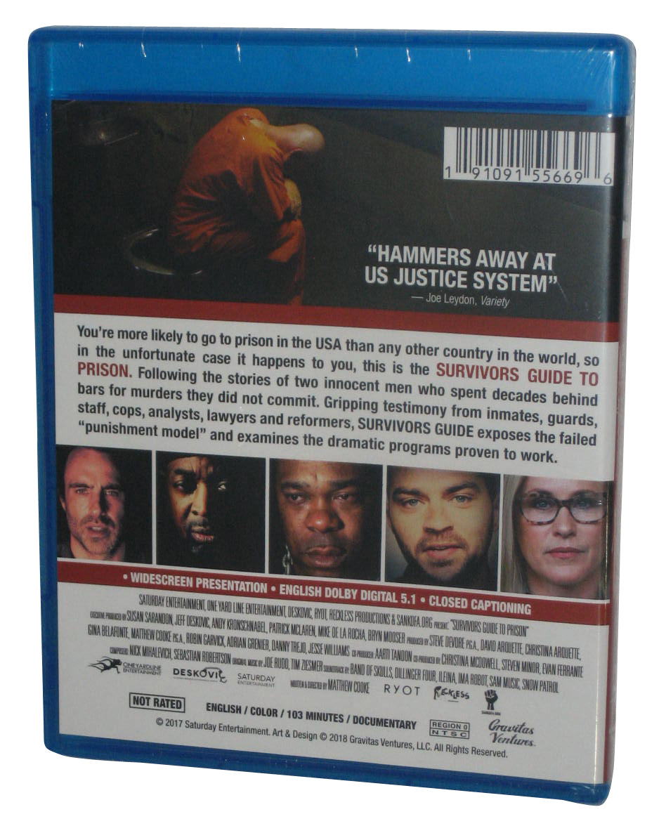 Survivors Guide To Prison Blu-Ray DVD - (Danny Trejo / Deepak Chopra)