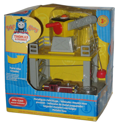 Thomas Take Along (2008) Learning Curve Rolling Crane Die-Cast Toy Playset w/ Salty The Engine