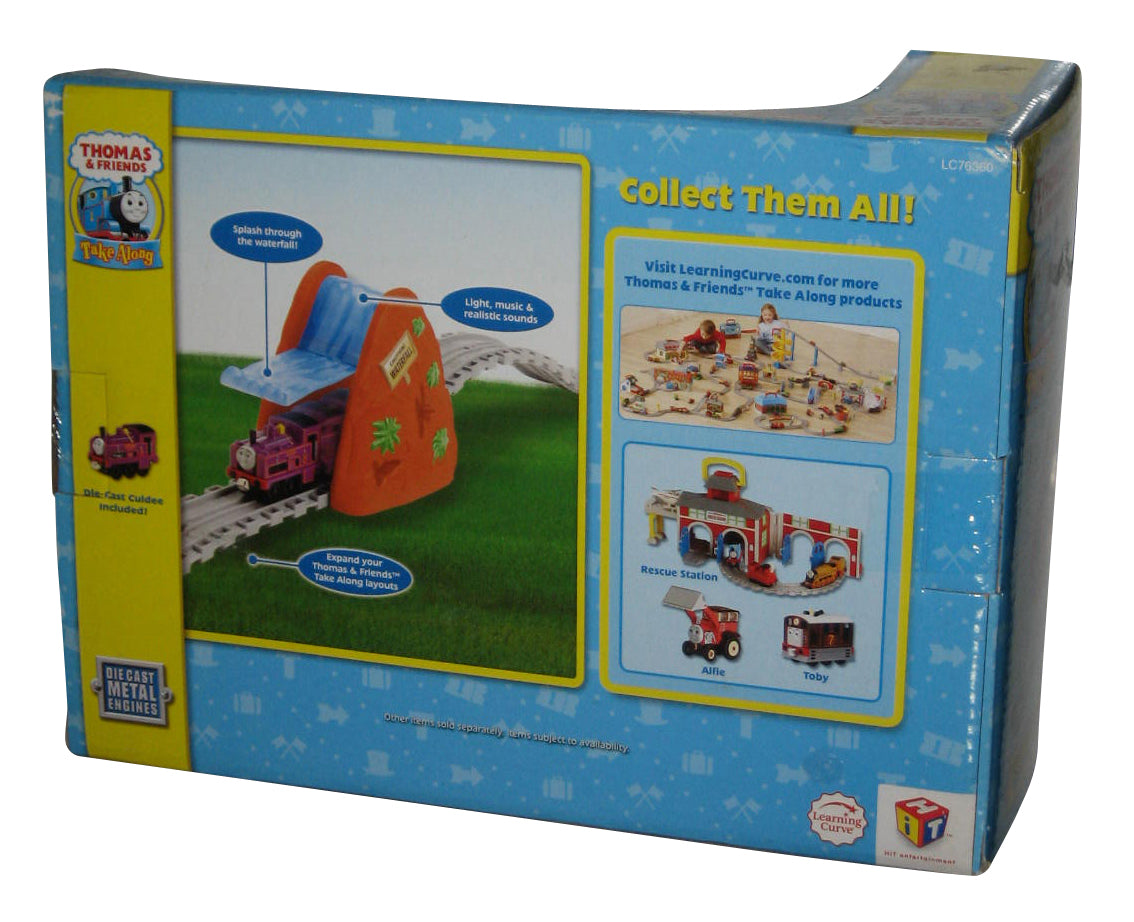 Thomas Tank Engine Take Along Learning Curve (2008) Lights & Sounds Waterfall Tunnel Toy Train Set w/ Culdee