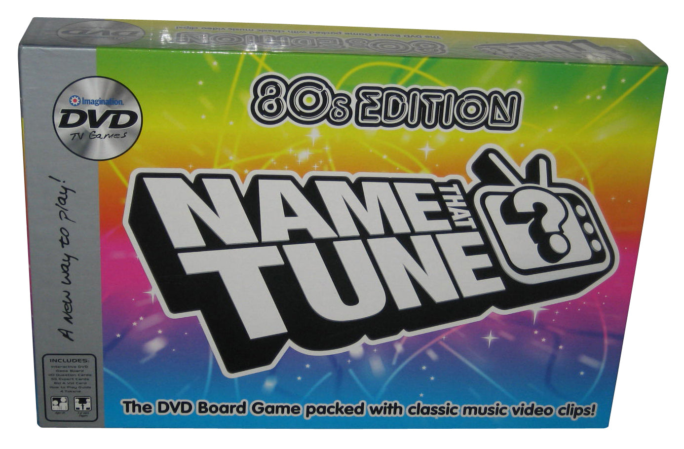 Name That Tune Imagination 80's Edition DVD Board Game - Complete!