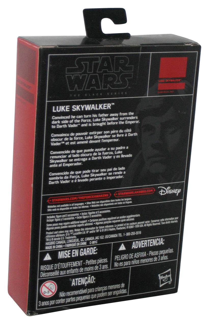 Star Wars Return of The Jedi Black Series (2015) Hasbro Luke Skywalker 3.75 Inch Figure