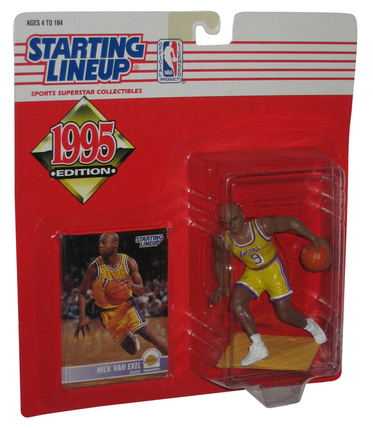 NBA Basketball Nick Van Exel (1995) Kenner Starting Lineup Lakers Figure