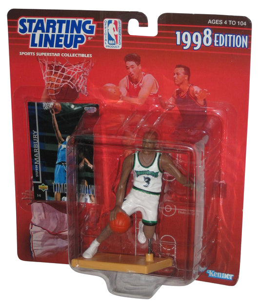 NBA Basketball Stephon Marbury (1998) Starting Lineup Kenner Figure - (A)