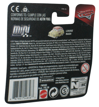 Disney Cars Movie Mini Racers (2017) Louise Nash Die-Cast Metal Toy Car