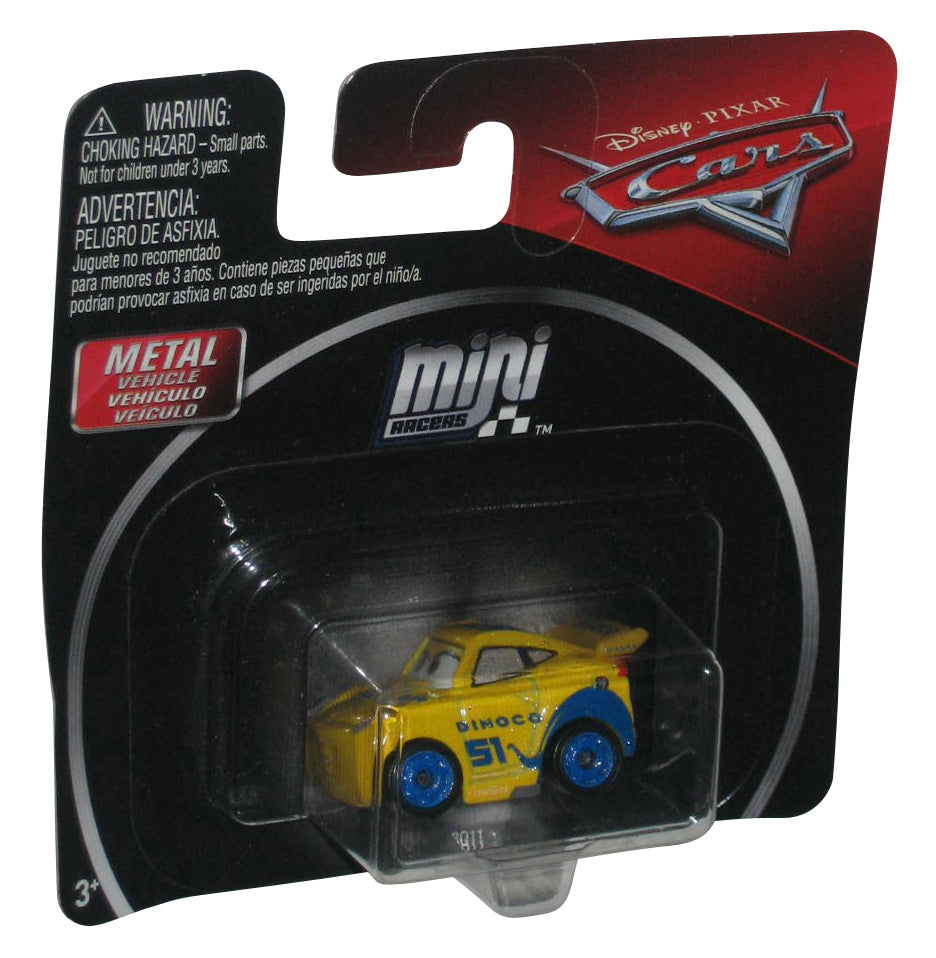 Disney Cars Movie Mini Racers (2017) Dinoco Cruz Ramirez Die-Cast Metal Toy Car