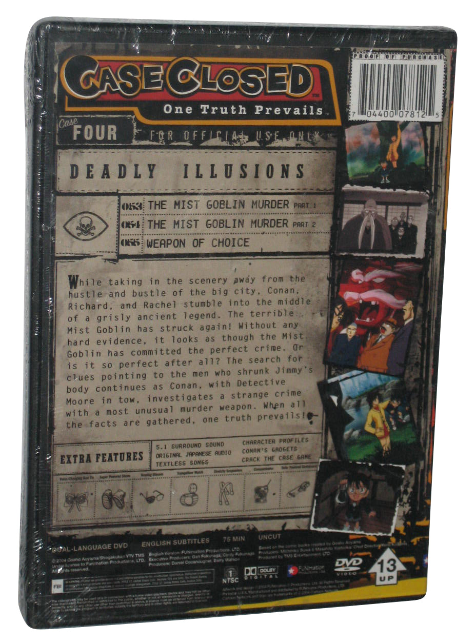 Case Closed One Truth Prevails Deadly Illusions Anime DVD